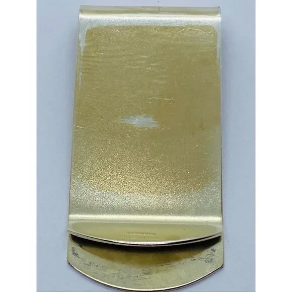 Tiffany & Co Sterling Silver 925 Money Clip (Gold washed)
